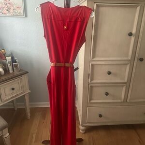 Red pant jumper . Has not never been worn!